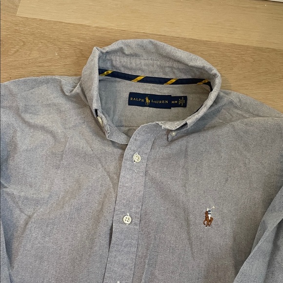 Ralph Lauren Light Blue Casual Button Down Shirt - Picture 2 of 8